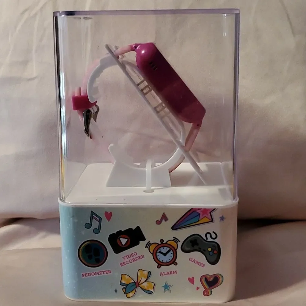 NEW NIB JoJo Siwa Pink Touchscreen Interactive Smart Watch Model‎ JOJ4128AZ